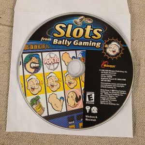 Slots from Bally Gaming PC Mac CD-ROM Game Popeye Blondie Vintage 2005