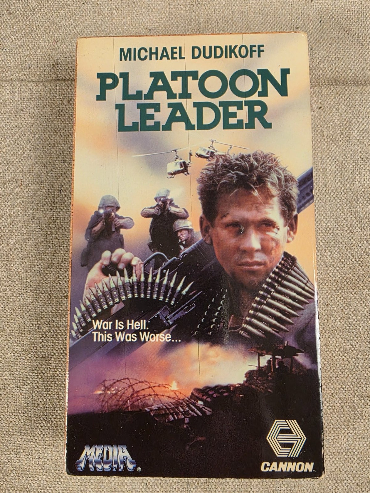 Platoon Leader VHS Michael Dudikoff Vietnam War Action Movie