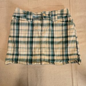 St. John's Bay Petite Plaid Stretch Skort Women Size 8P