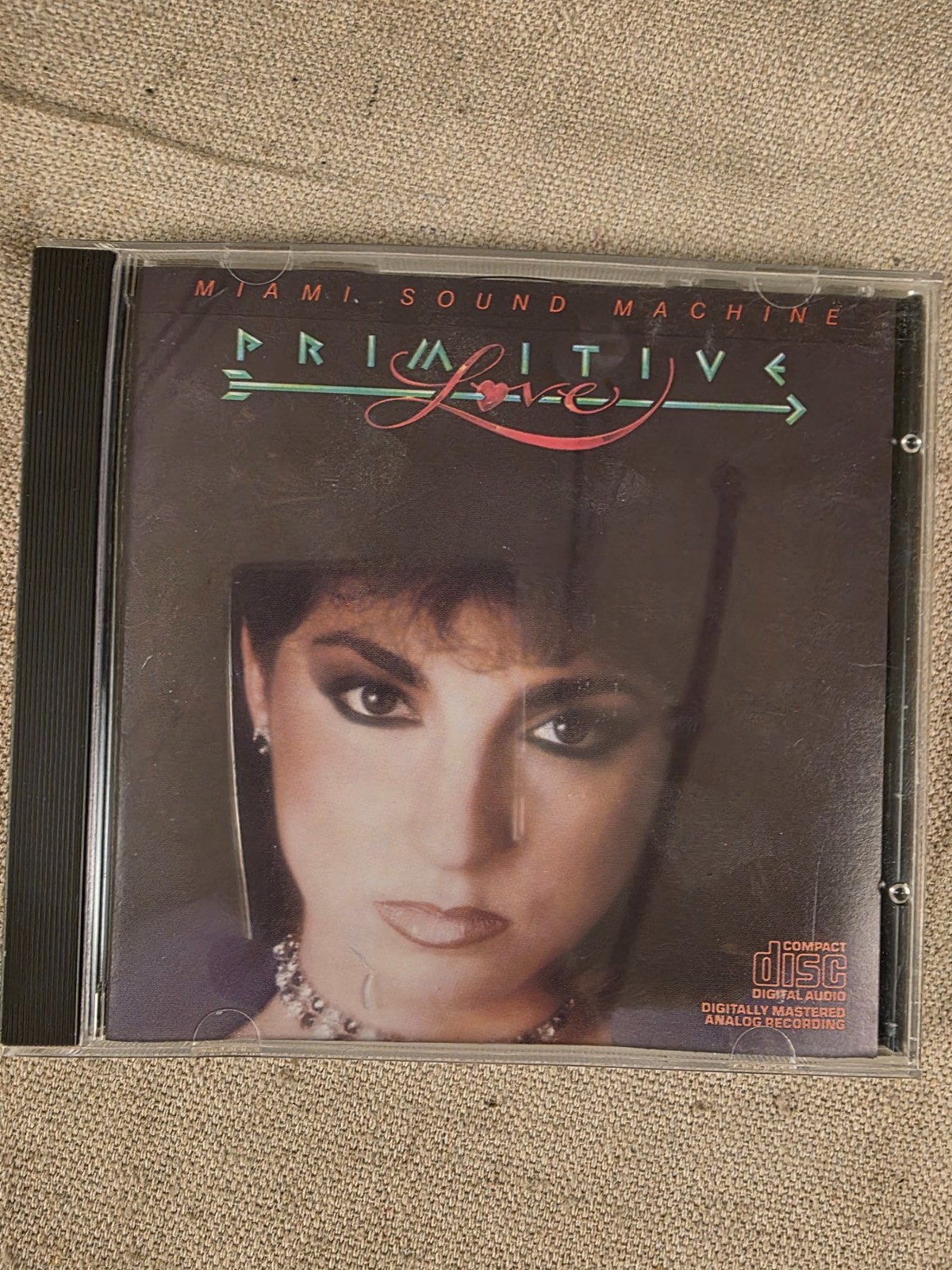 Miami Sound Machine Primitive Love CD 1985 Pop Latin Music Album