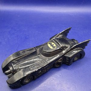 Vintage 1989 Ertl DC Comics Batman Batmobile Diecast Toy Car