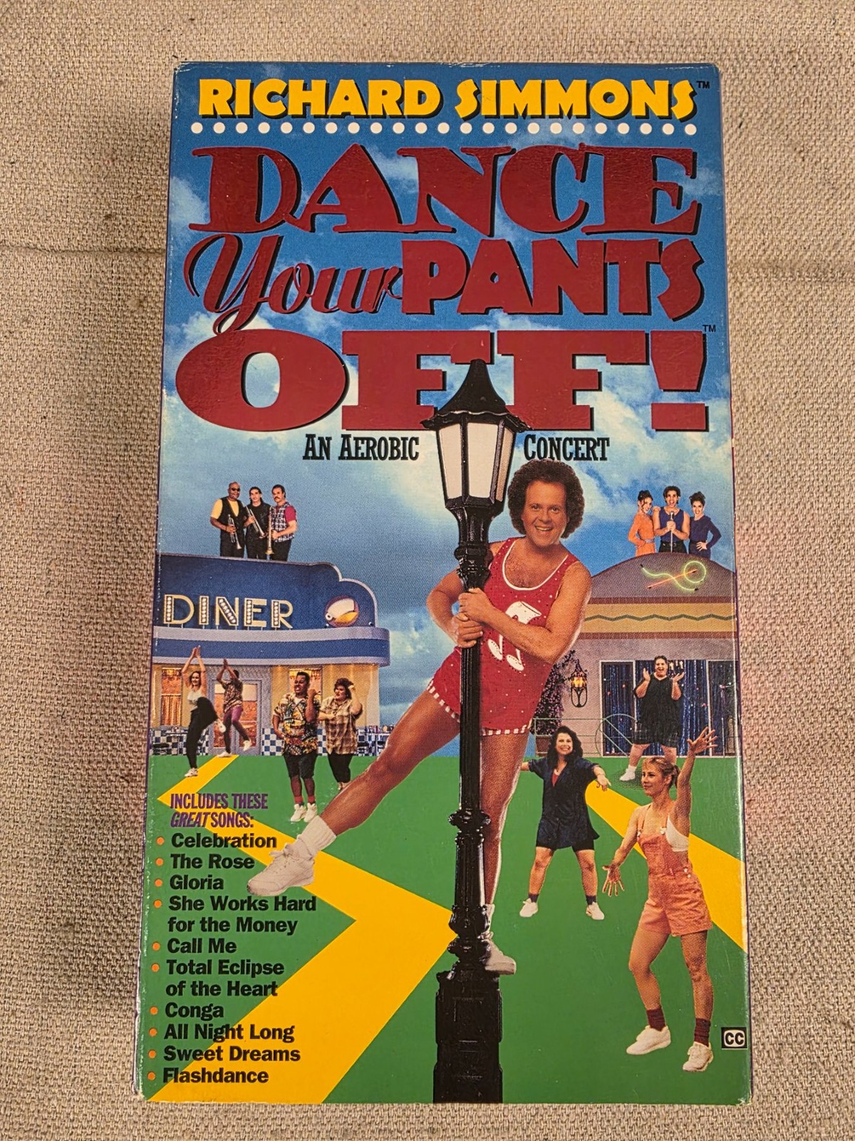 Richard Simmons Dance Your Pants Off! An Aerobic Concert VHS 1996