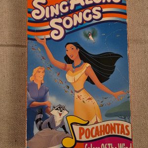 Disney Sing Along Songs Pocahontas Colors of the Wind VHS Tape