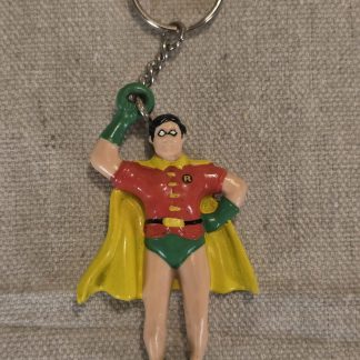 Vintage 1989 Applause DC Comics Robin Keychain
