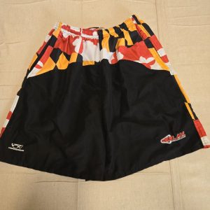 Lacrossewear Relax Vintage Athletic Shorts Men Size No Tag Black Colorblock