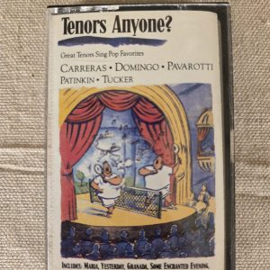 Tenors Anyone? Great Tenors Sing Pop Favorites Cassette 1991 Vintage