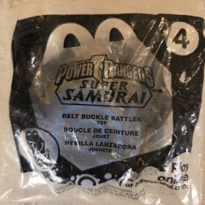 McDonald's Power Rangers Super Samurai Belt Buckle Battler Toy #4