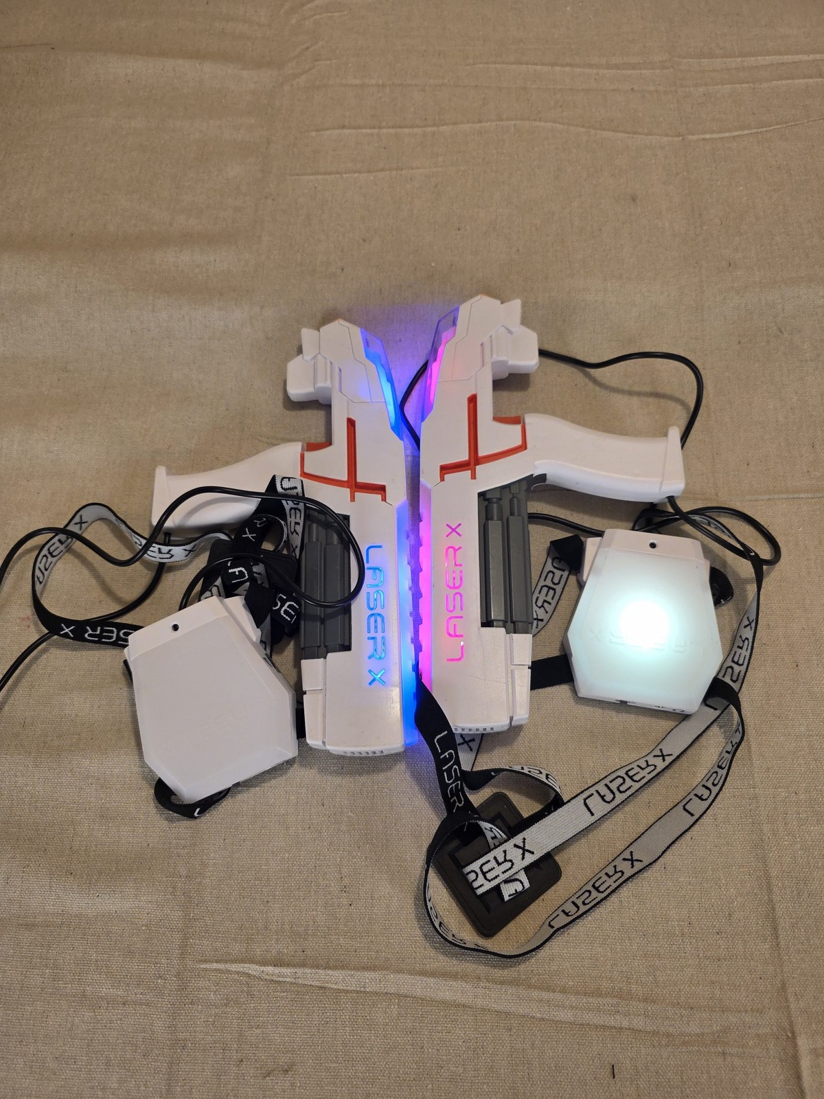 Laser X Laser Tag Game 2 Player Set with Guns and Vests