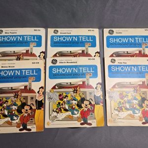 General Electric Show 'N Tell Picturesound Program Lot of 6