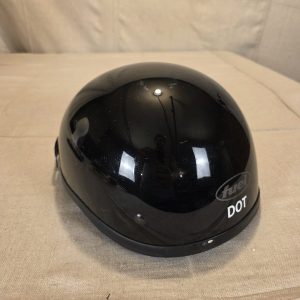 Fuel HH Motorcycle Half Helmet DOT Black XL