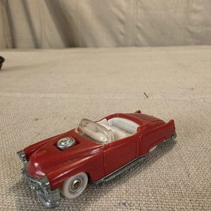 Vintage 1993 Hot Wheels Red Cadillac Convertible Diecast Toy Car