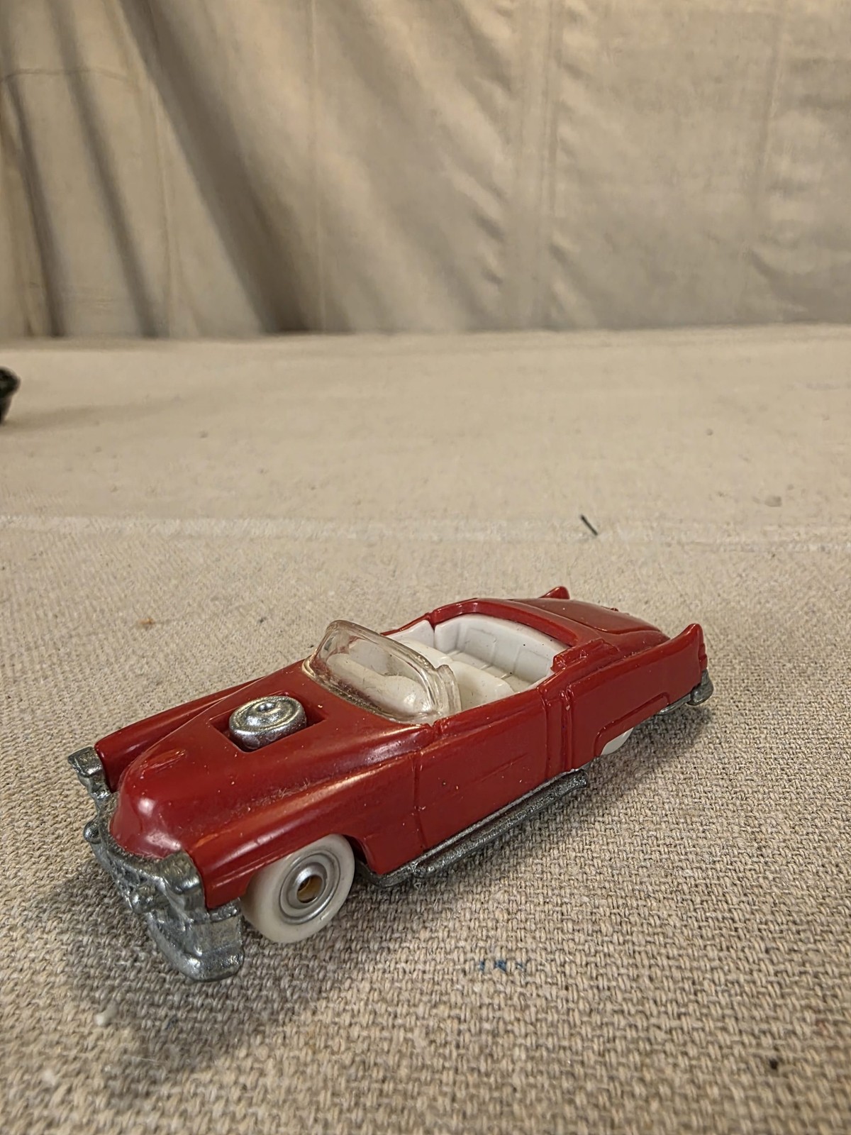 Vintage 1993 Hot Wheels Red Cadillac Convertible Diecast Toy Car