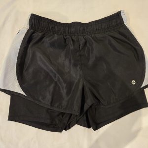 RBX Women’s Running Shorts w/ Built-In Spandex – Size Small – Black
