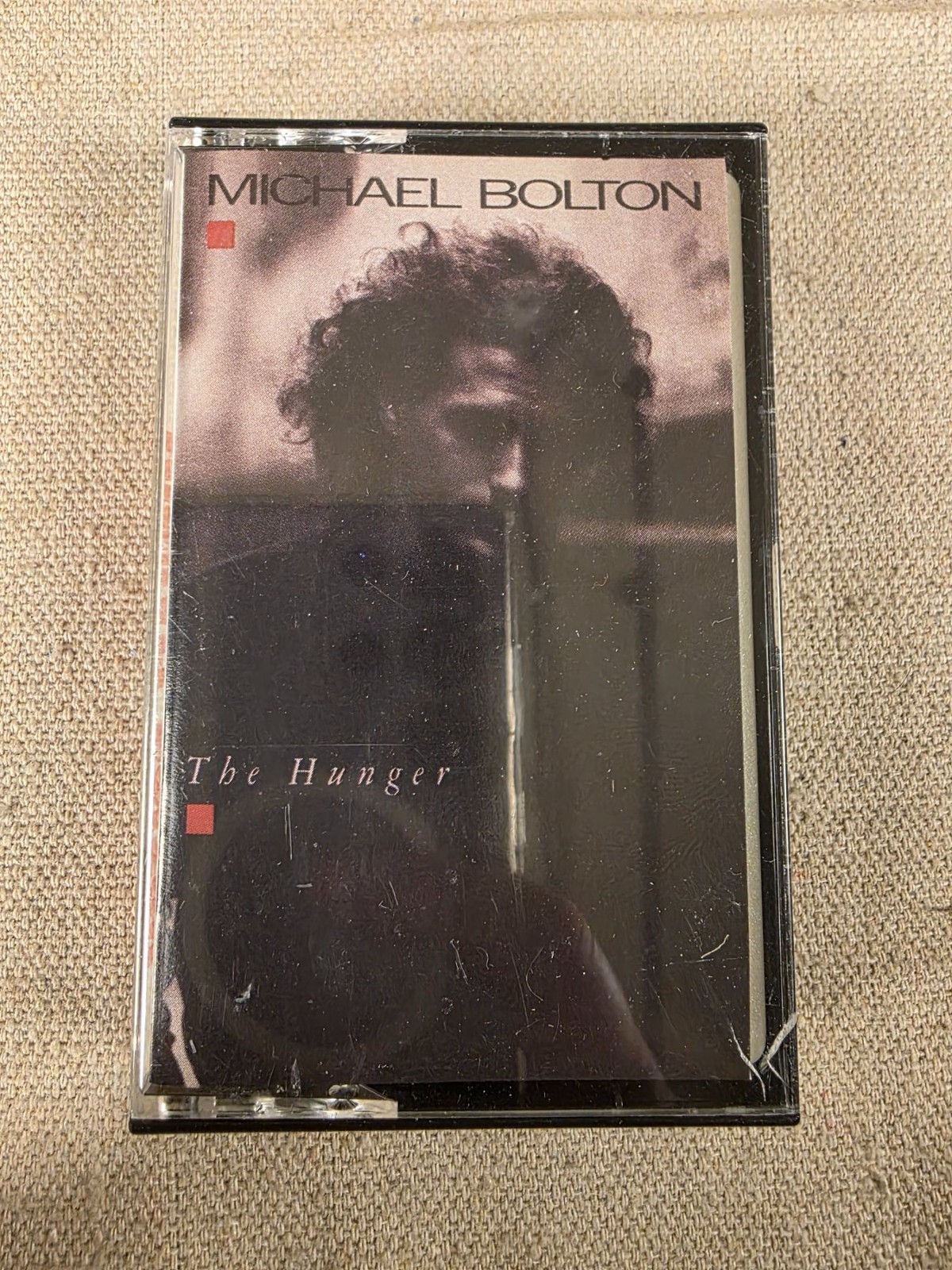 Michael Bolton The Hunger Vintage 1987 Cassette Tape Pop Rock