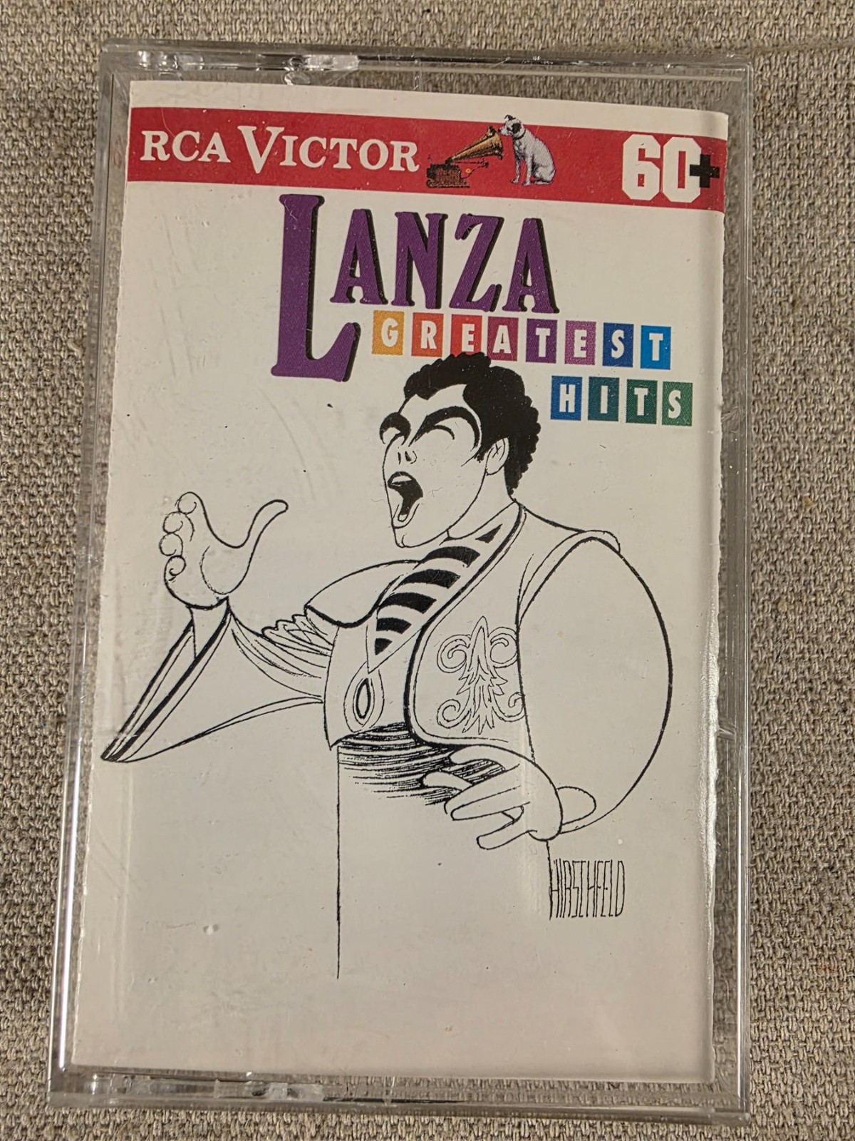 Lanza Greatest Hits RCA Victor 1995 Music Cassette Tape