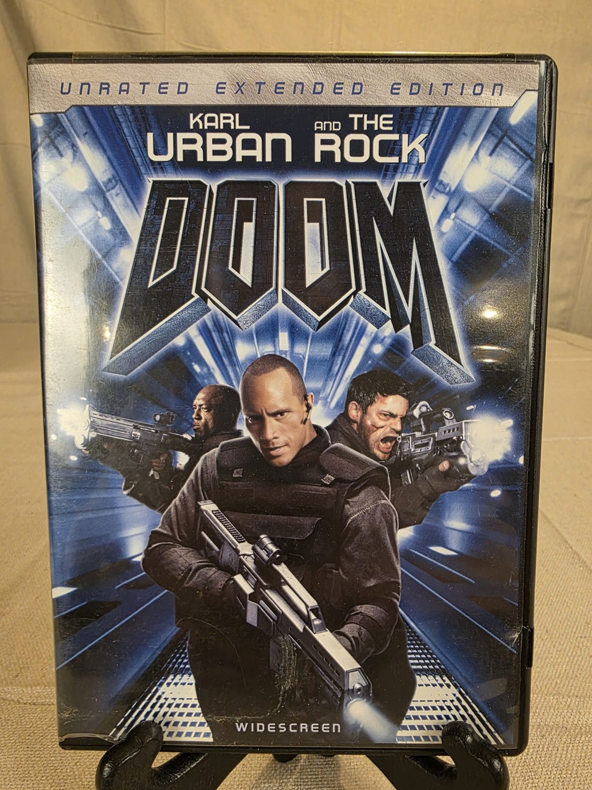 Doom DVD 2006 Unrated Extended Edition Widescreen Karl Urban The Rock