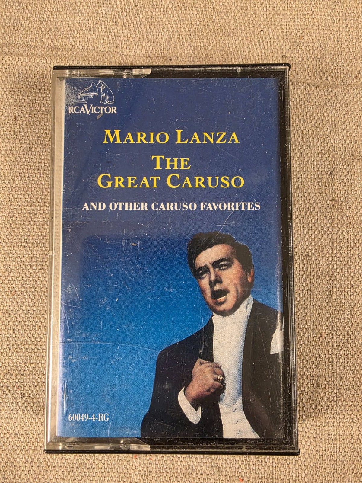 Mario Lanza The Great Caruso and Other Caruso Favorites Cassette