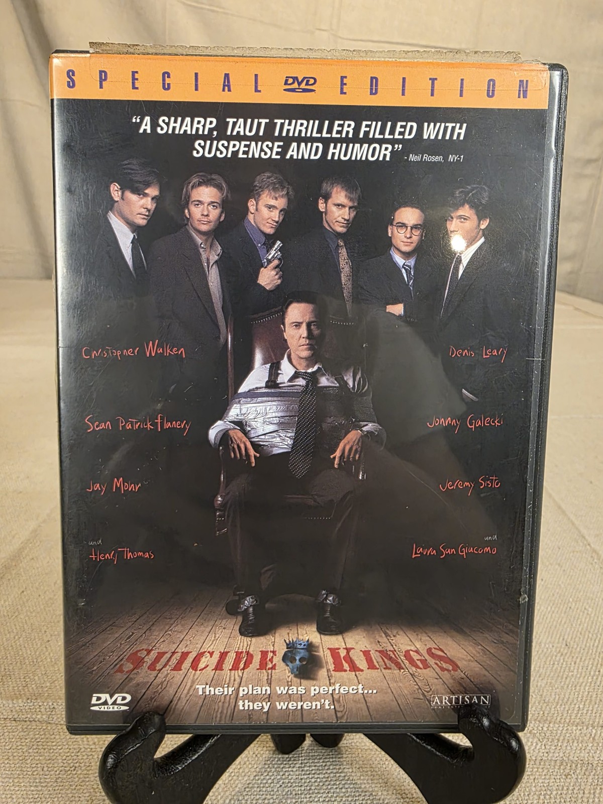 Suicide Kings Special Edition DVD Christopher Walken Denis Leary Thriller