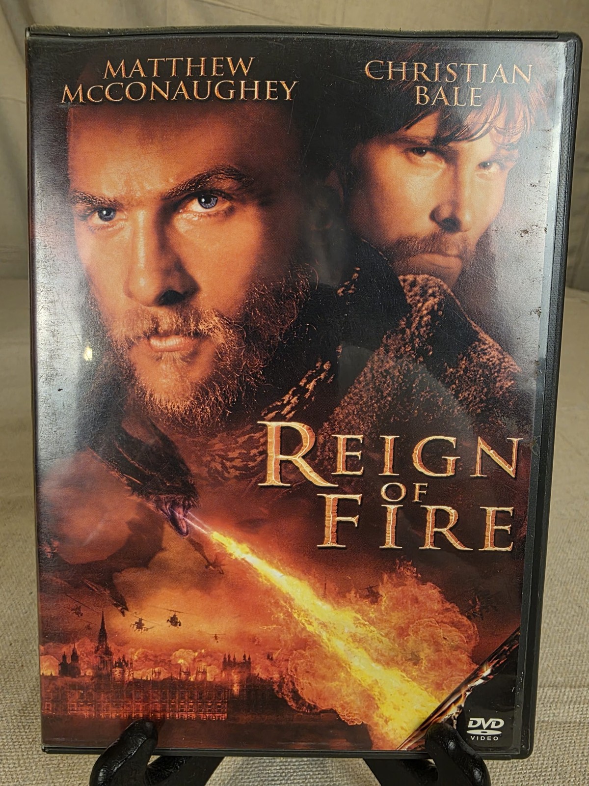 Reign of Fire DVD 2002 Matthew McConaughey Christian Bale