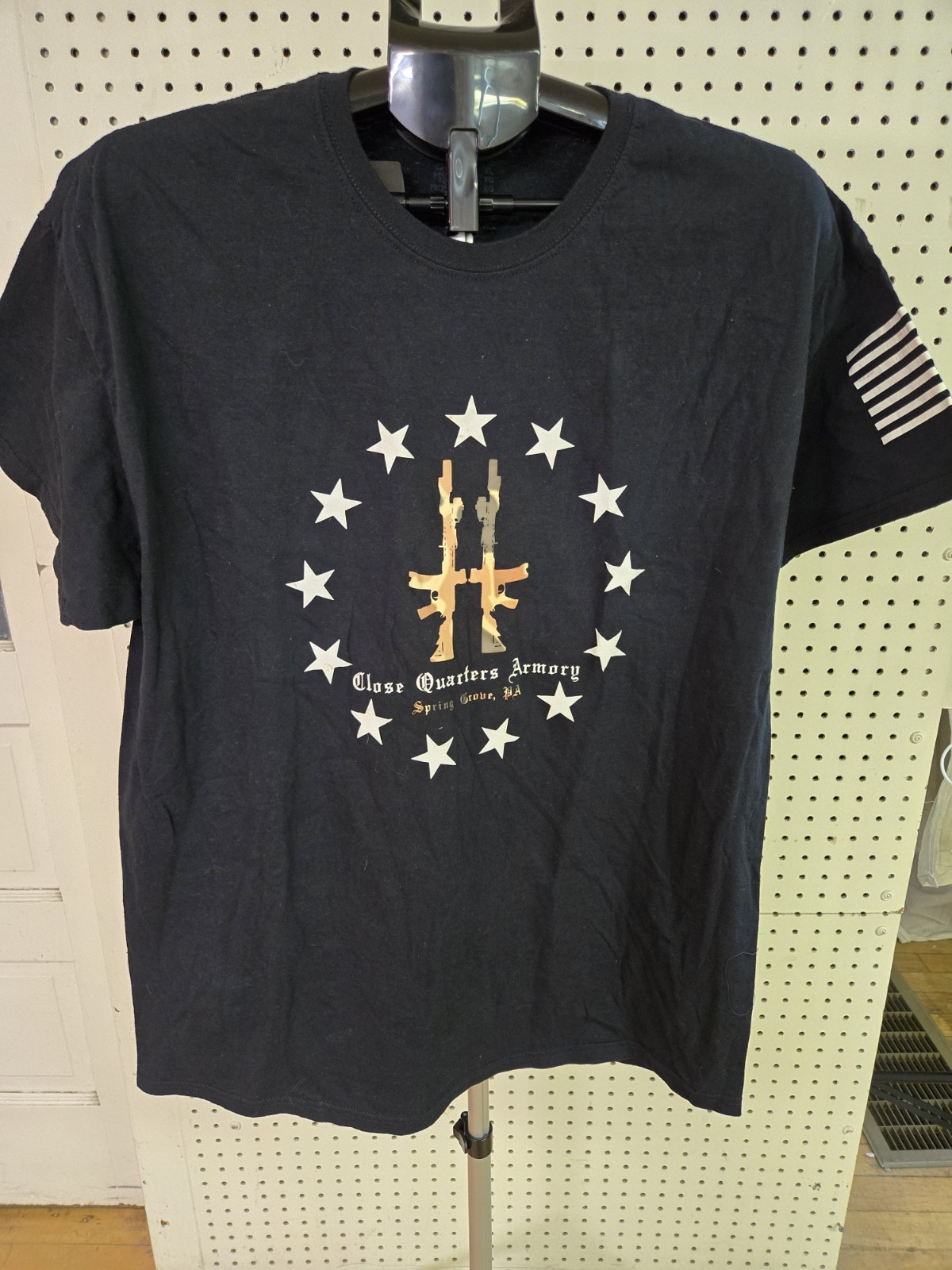 T-shirt Spring Grove Armory Logo Official Black Men’s XL