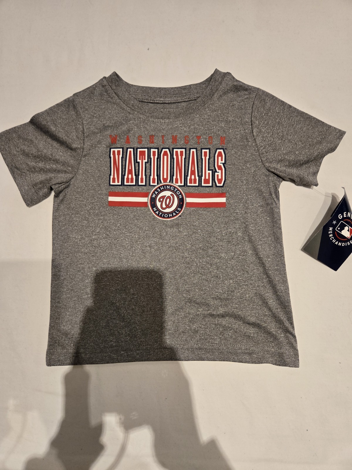 MLB Washington Nationals Toddler Boys Short Sleeve T-Shirt, 3T