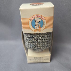 Vintage Disney Chef Mickey Mouse by Hoan  Petit Four Cases Mini Cupcake Liners