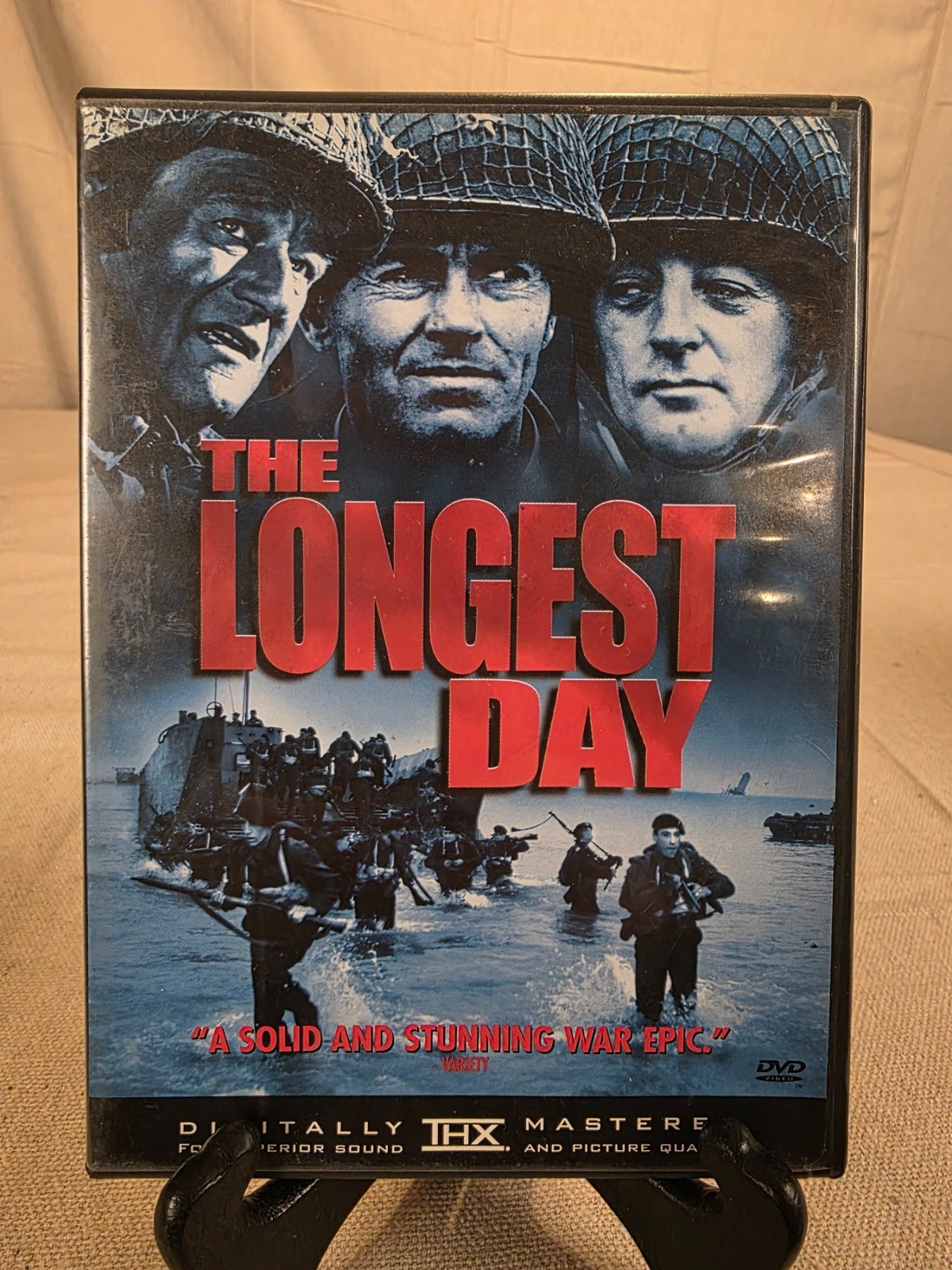 The Longest Day DVD Digitally THX Mastered War Movie 1962
