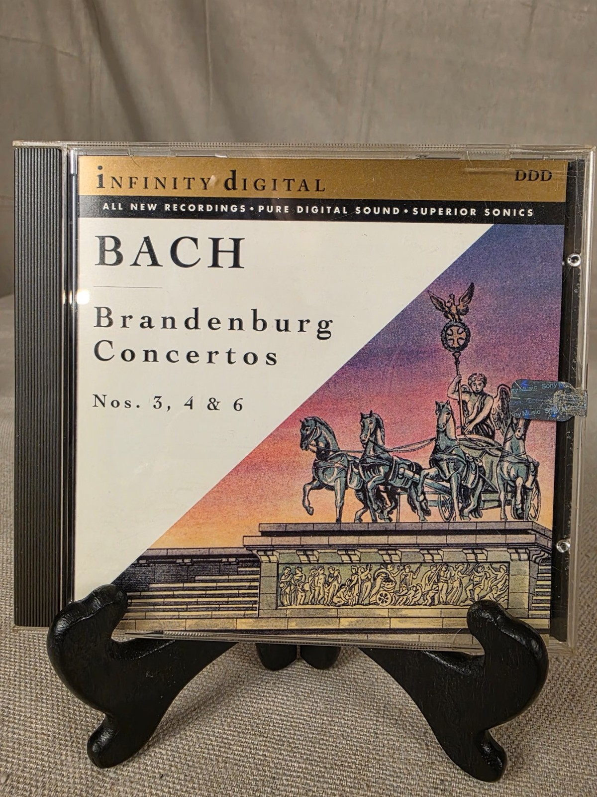 Bach Brandenburg Concertos Nos. 3, 4 & 6 CD Infinity Digital