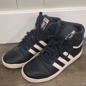 adidas Top Ten Hi Youth 4.5 Black White High Top Sneakers EF2832