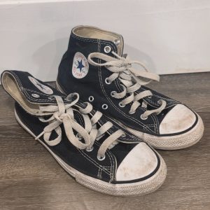 Converse Chuck Taylor All Star High Top Sneakers Youth US 3 Black