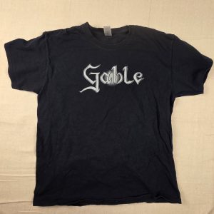 Gobble Gobble Band T-Shirt Men's L Black Gildan Ultra Cotton