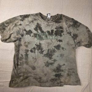 Tommy Jeans Tie Dye Graphic T-Shirt Men's XL Green 100% Cotton