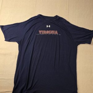 Under Armour University of Virginia Cavaliers Men's M Navy Athletic T-Shirt