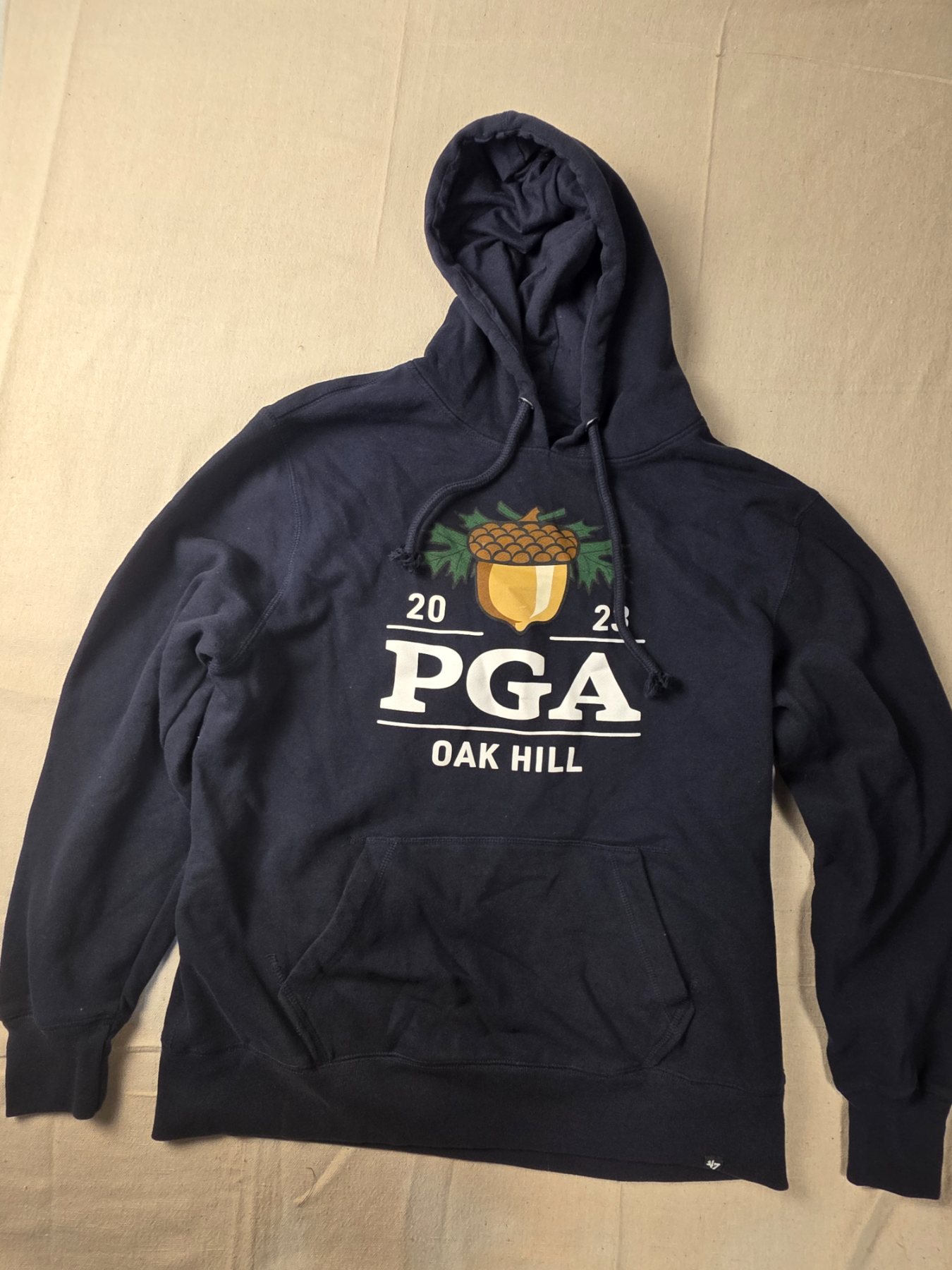'47 PGA Championship 2023 Oak Hill Pullover Hoodie Men's XL Navy