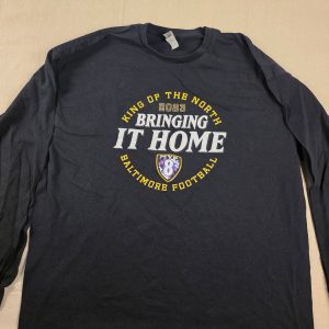 Gildan Baltimore Football 2023 Bringing It Home Long Sleeve T-Shirt Men's 2XL