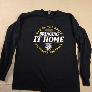 Gildan Baltimore Football 2023 Bringing It Home Long Sleeve T-Shirt Men's L