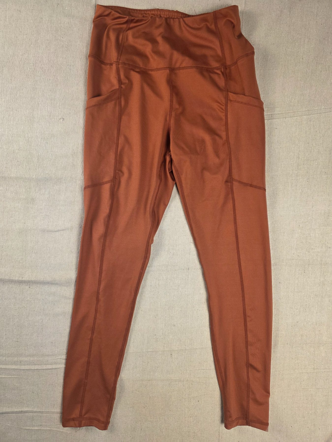 Shadow Sport High Rise Pocket Leggings Women’s M Rust Orange
