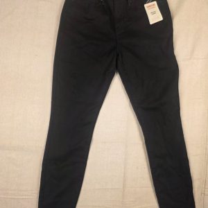 Signature by Levi Strauss Mid Rise Skinny Jeans Women 4M W27 L30 Black