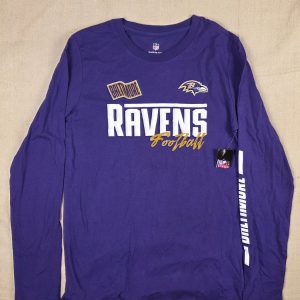 NFL Baltimore Ravens Long Sleeve T-Shirt Youth XL 18/20 Purple