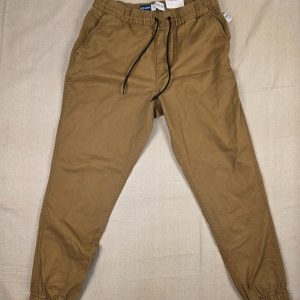 Old Navy Modern Jogger Built-In Flex Men's M Khaki Pants
