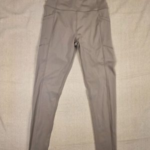 Calvin Klein Performance High Rise Pocket Leggings Women's S Taupe