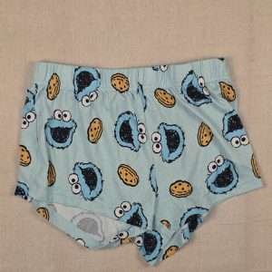 Sesame Street Cookie Monster Sleep Shorts Juniors 0-2 Blue