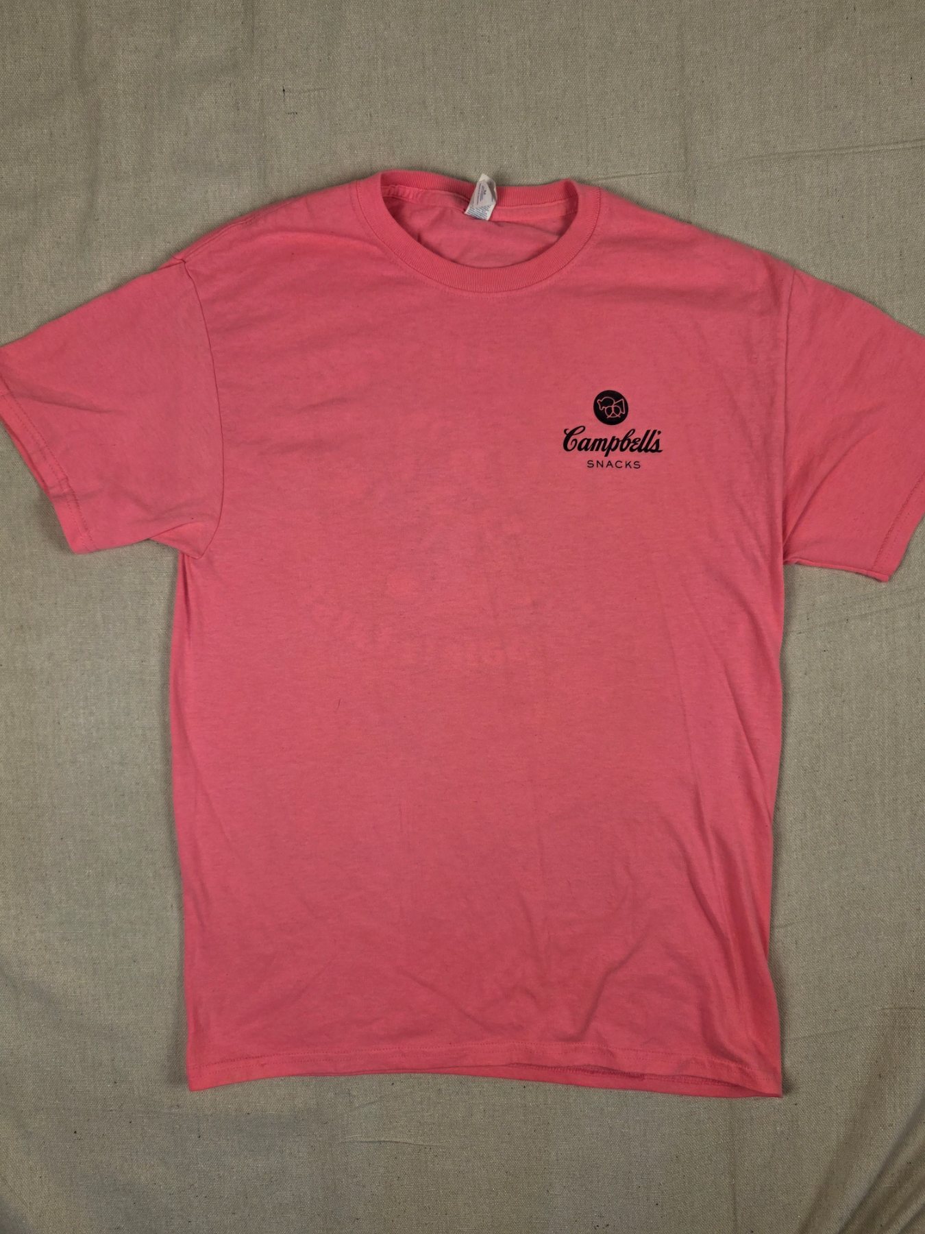 Jerzees Campbell's Snacks Graphic T-Shirt Unisex M Pink