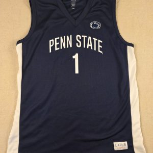 Lance Sports Penn State Nittany Lions #1 Basketball Jersey Men's L Navy