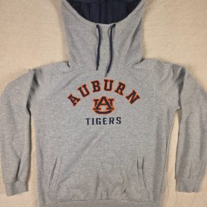 Colosseum Auburn Tigers Hoodie Women's L Gray Embroidered NCAA