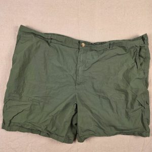 Columbia Chino Shorts Men's Size 50 Olive Green Flat Front