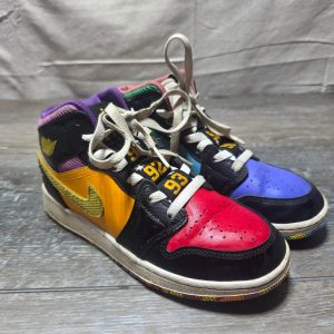 Nike Air Jordan 1 Mid SS Six Championships Youth 4Y Multicolor FD1317-007