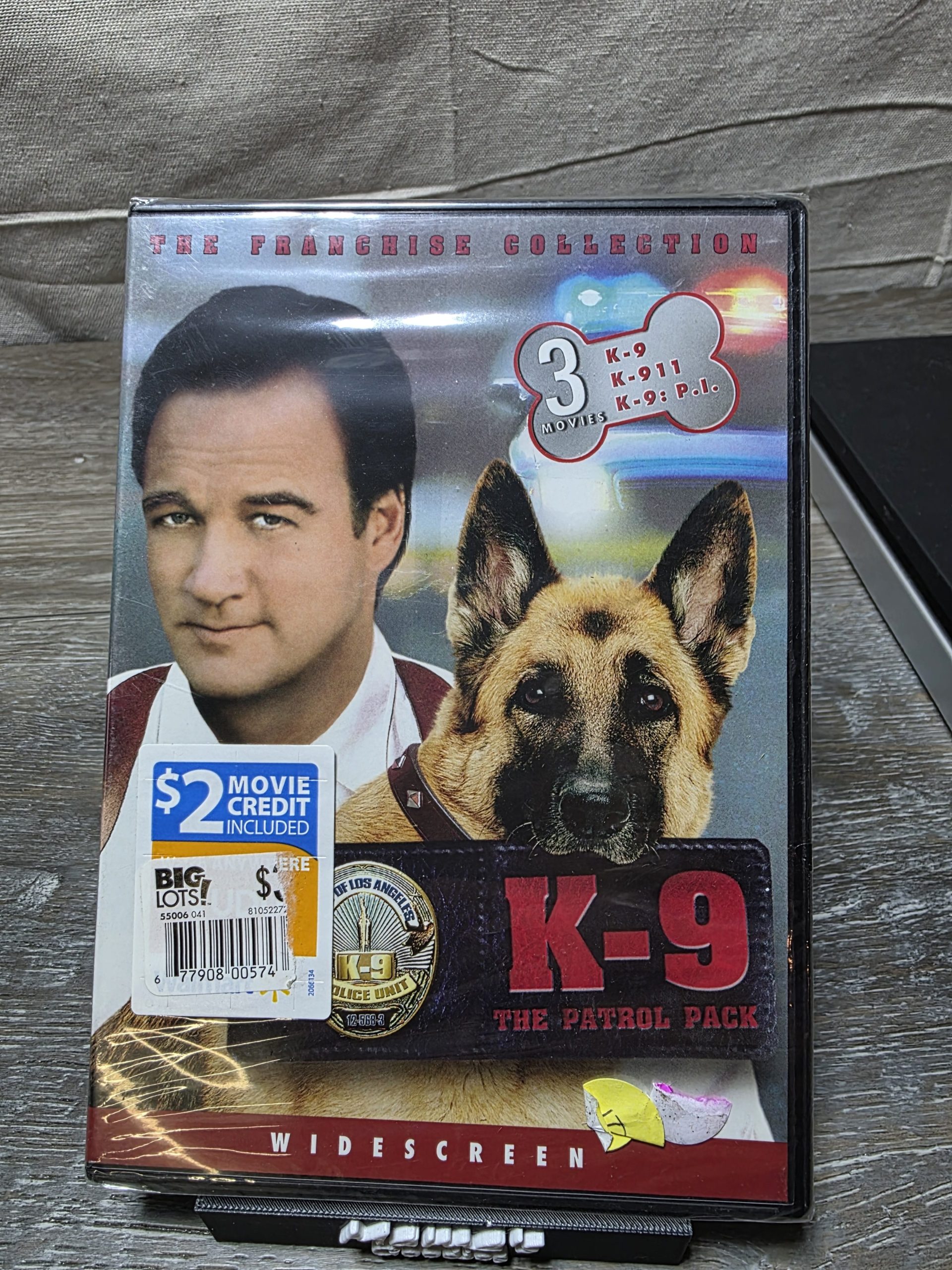 K-9 The Patrol Pack DVD 3-Movie Collection Widescreen Jim Belushi