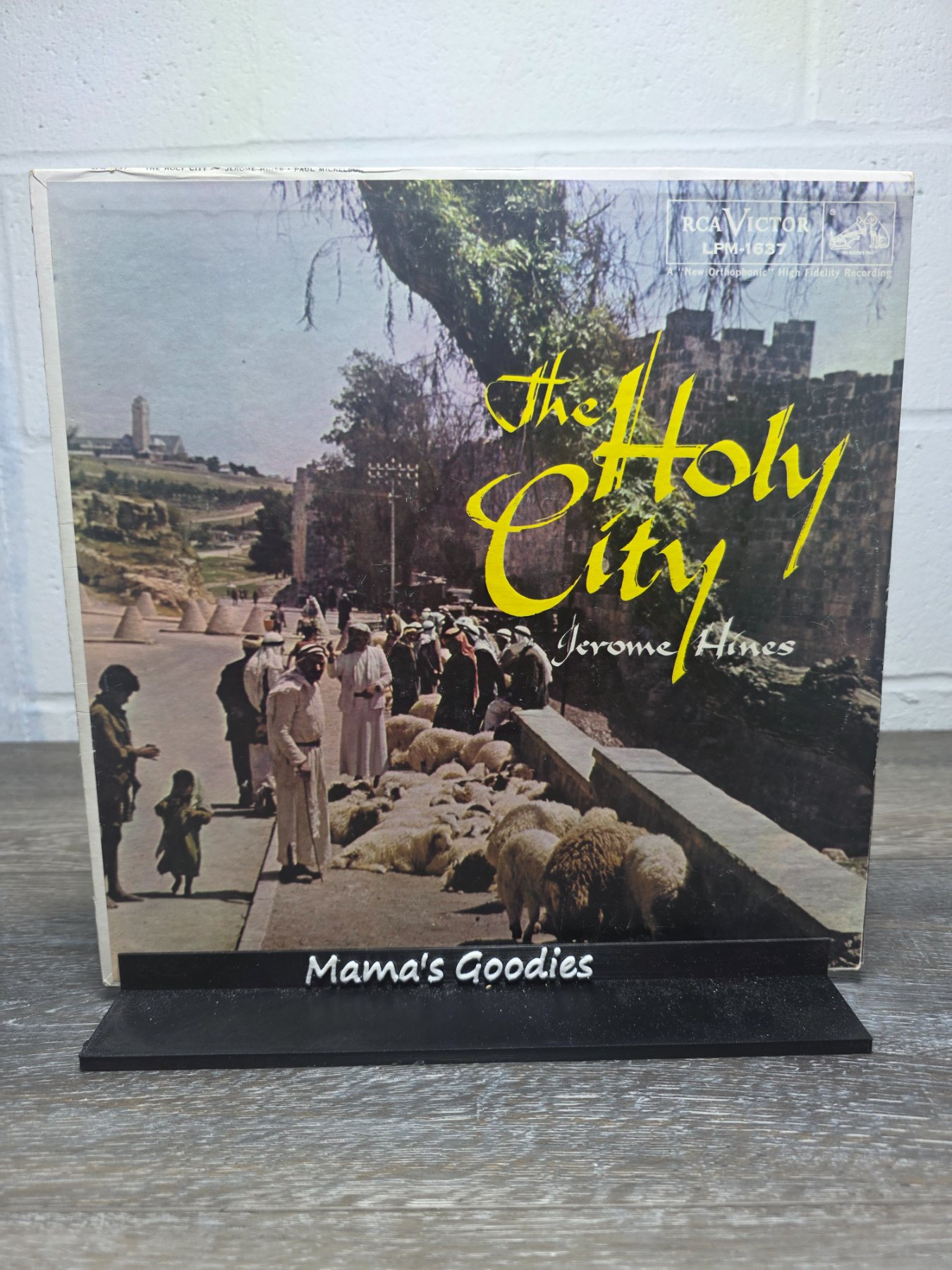 Jerome Hines The Holy City RCA Victor LPM-1637 Mono LP