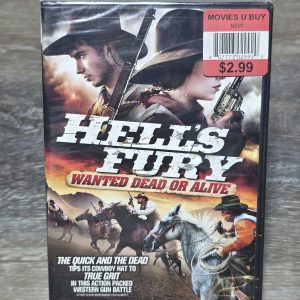 Hell's Fury Wanted Dead or Alive DVD 2012 Widescreen PG-13